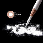 Professional White Charcoal Pencils for Sketch Highlight, White Drawing Pencils for Shading, Blending & Artwork