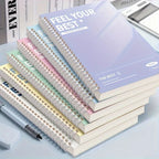 Colorful Spiral Notebook with Lined Perforated Pages