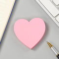 40 Sheets Heart Sticky Notes Notepad Self-Sticky Note Pads Notebook Planner Sticker for Office Stationery