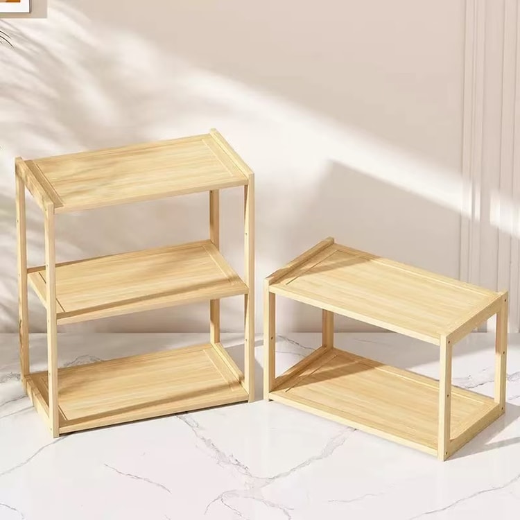 Multifunctional Office Desk Organizer, Wooden Storage Rack, School Supplies Desk Accessories