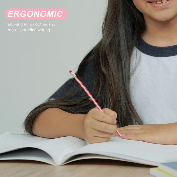 PVC Flexible Writing Pencils, Bendable Student Long Pencils, Kids School Prizes, Fun Back to School Supplies